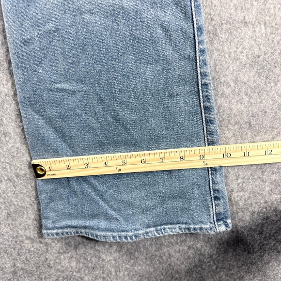 VTG Hollister Low Rise Flare Jeans Womens 8R W29 Medium Wash Stretch Bootcut - Picture 5 of 11